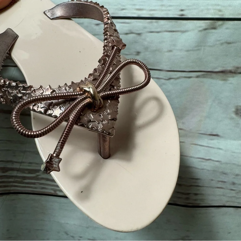 Melissa Harmonic Elements Flat Star Sandals Size 3